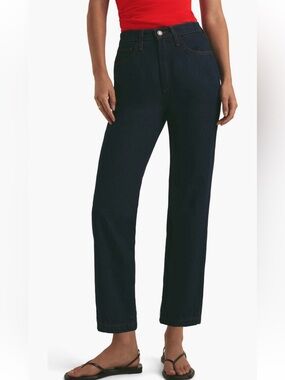 NWT Favorite Daughter High Waist Straight Leg Jeans Size 27